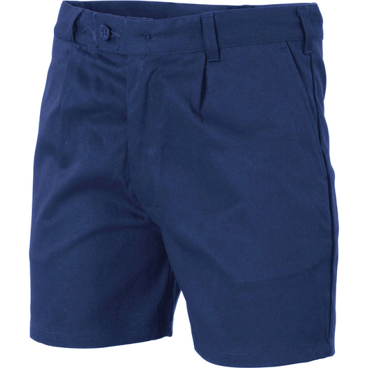 DNC Cotton Drill Belt Loops Shorts (3303)