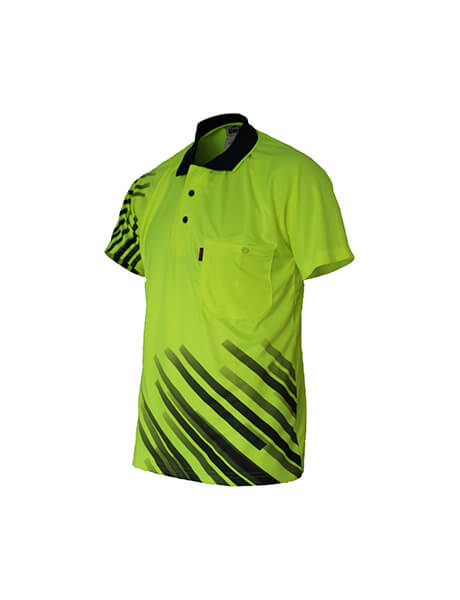 DNC Hivis Sublimated Stripe Polo (3565)