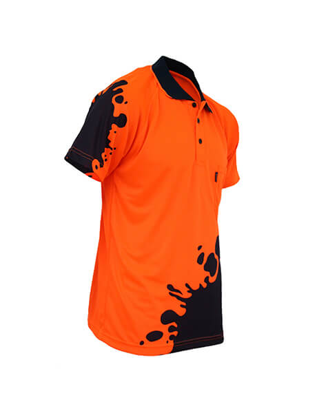 DNC Hivis Sublimated Blot  Polo (3567)