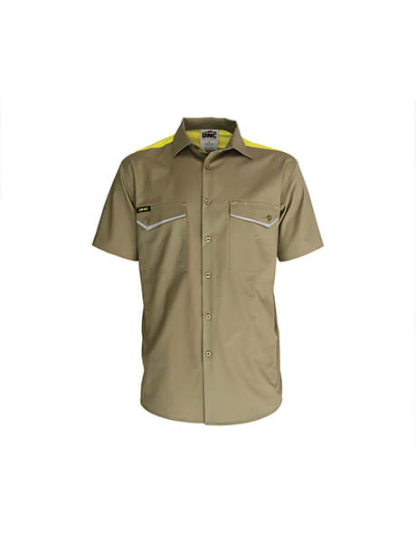 DNC RipStop Cool Cotton Tradies Shirt, S/S (3581)