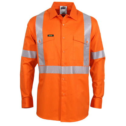 Hivis Segment Taped Coolight "X" Back Shirt (3646)