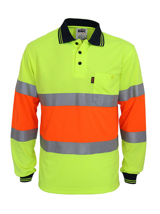 DNC Hi Vis Cool-dry 2T Bio-motion D/N Polo (3709)