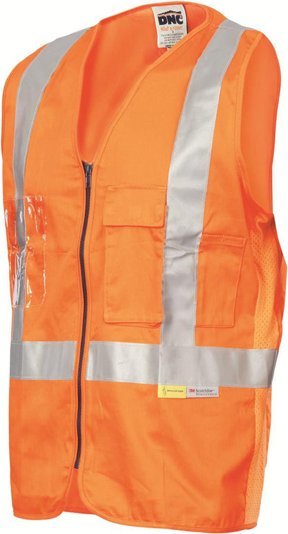 DNC Day/Night Cross Back Cotton Safety Vests (3810)