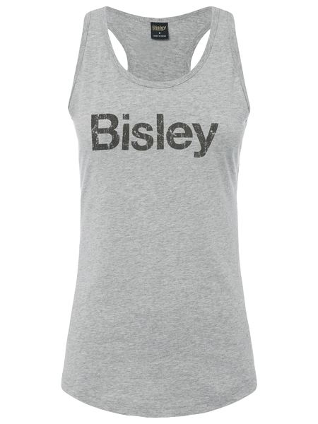 Bisley Women's Cotton Logo Singlet - (BKSL063)