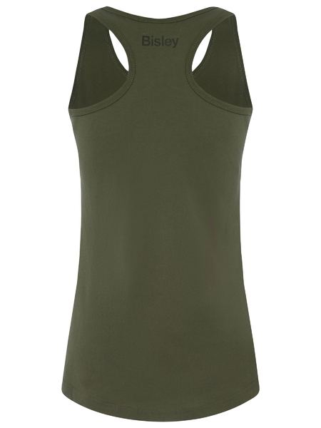 Bisley Women's Cotton Logo Singlet - (BKSL063)