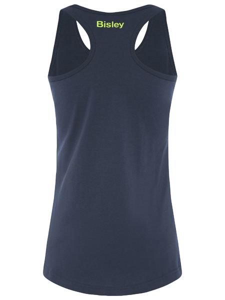 Bisley Women's Cotton Logo Singlet - (BKSL063)