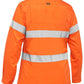 Bisley Women's Taped Hi Vis Cool Lightweight Drill Shirt -(BL6897)