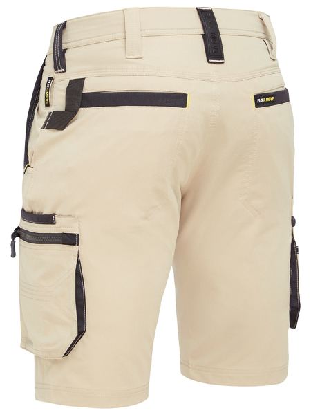 Bisley Flx & Move™ 4-Way Stretch Zip Cargo Short (BSHC1332)