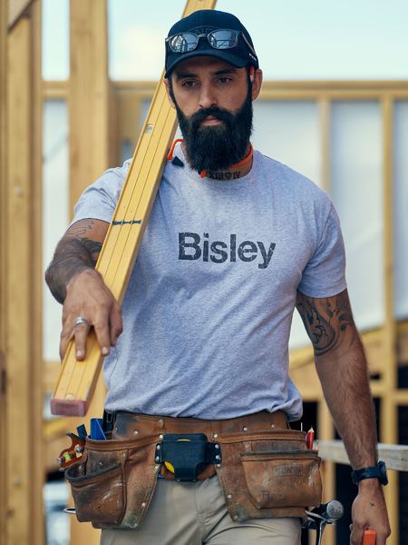 Bisley Cotton Logo Tee- (BKT064)