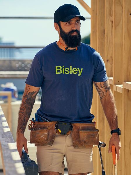 Bisley Cotton Logo Tee- (BKT064)