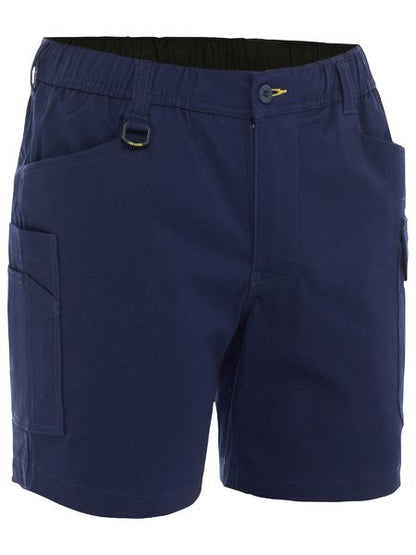 Bisley Stretch Cotton Elastic Waist Cargo Short (BSHC1018)