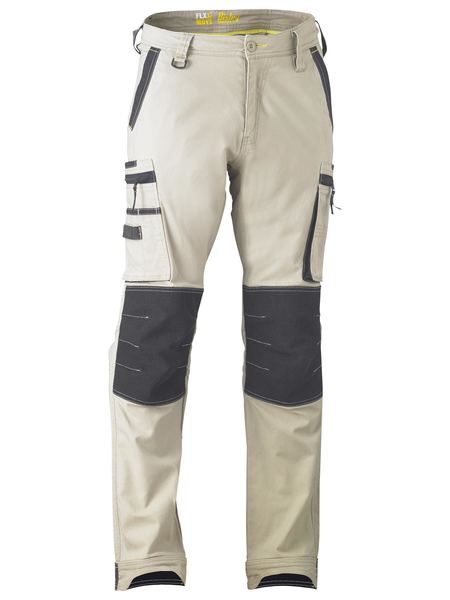 Bisley Flex & Move Stretch Utility Zip Cargo Pant (BPC6330)