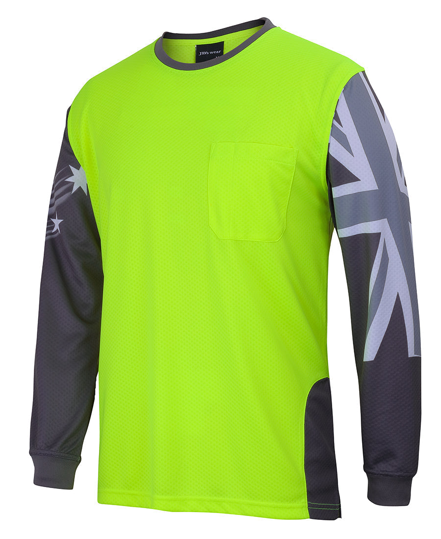 JB's Hi Vis L/S Southern Cross Tee (6HSCT)