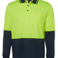 JB's Hi Vis Long Sleeve Trad Polo - Adults (6HVPL)