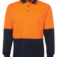 JB's Hi Vis Long Sleeve Trad Polo - Adults (6HVPL)