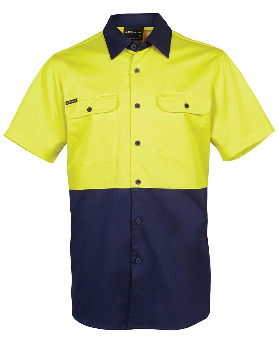 Jb's Hi Vis Short Sleeve 150g Shirt - Adults (6HWSS)