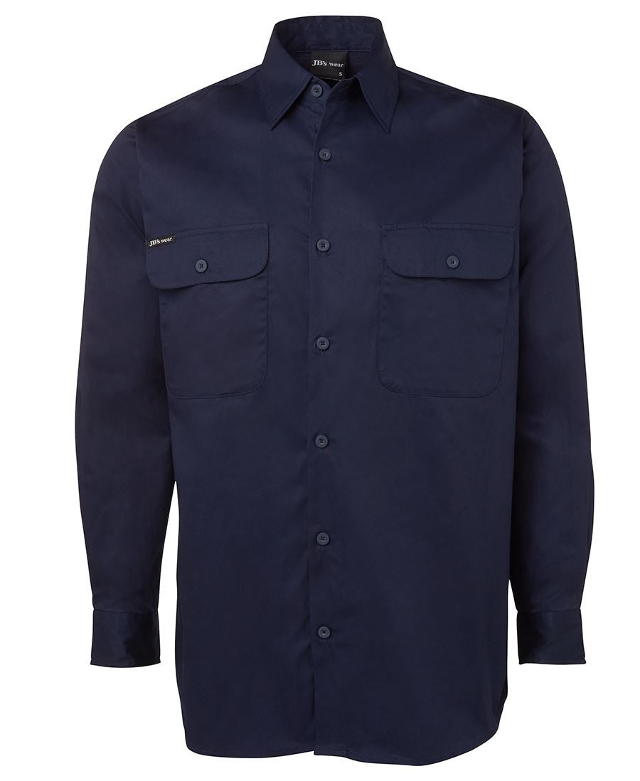 Jb's Long Sleeve 150g Work Shirt (6WSLL)