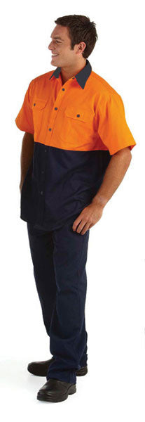 Jb's Hi Vis Short Sleeve 150g Shirt - Adults (6HWSS)