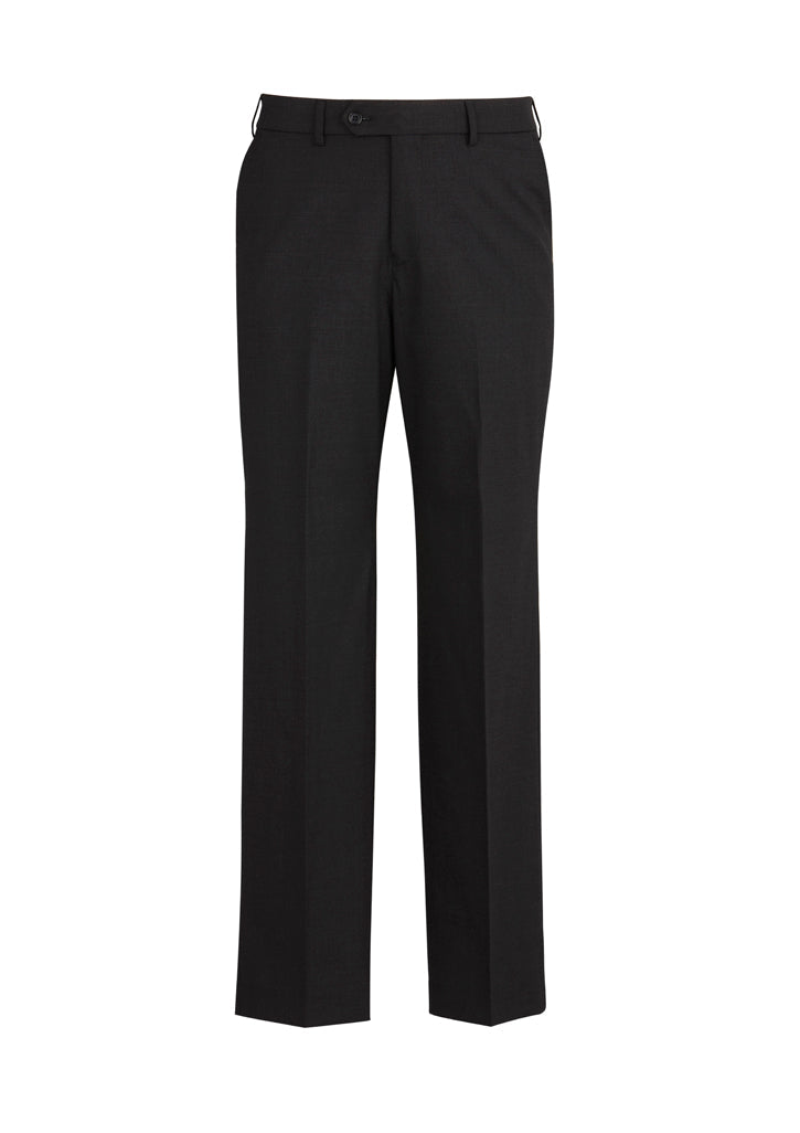 Biz Corporate Mens Comfort Wool Stretch Flat Front Pant (74012)