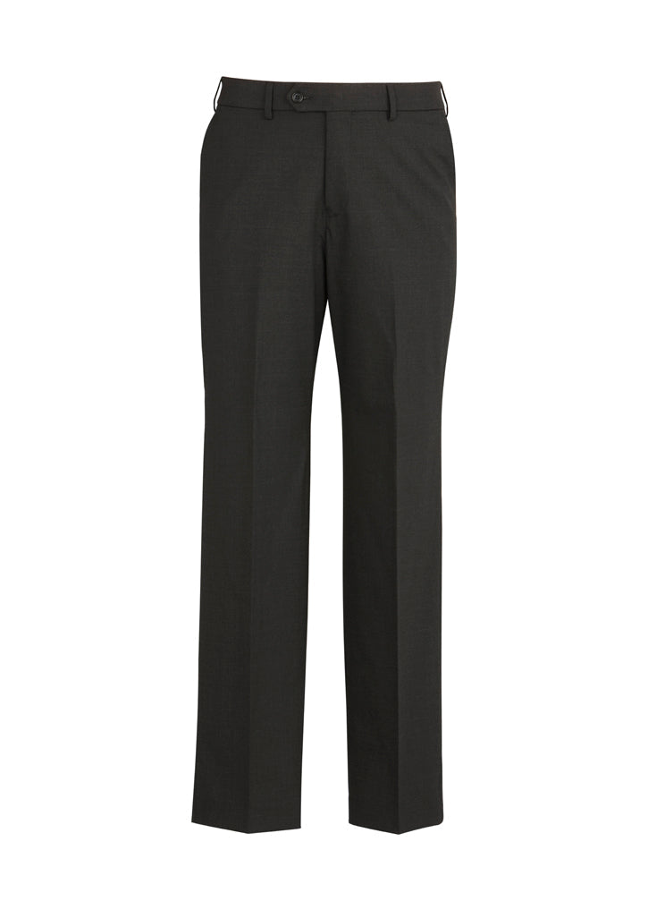 Biz Corporate Mens Comfort Wool Stretch Flat Front Pant (74012)