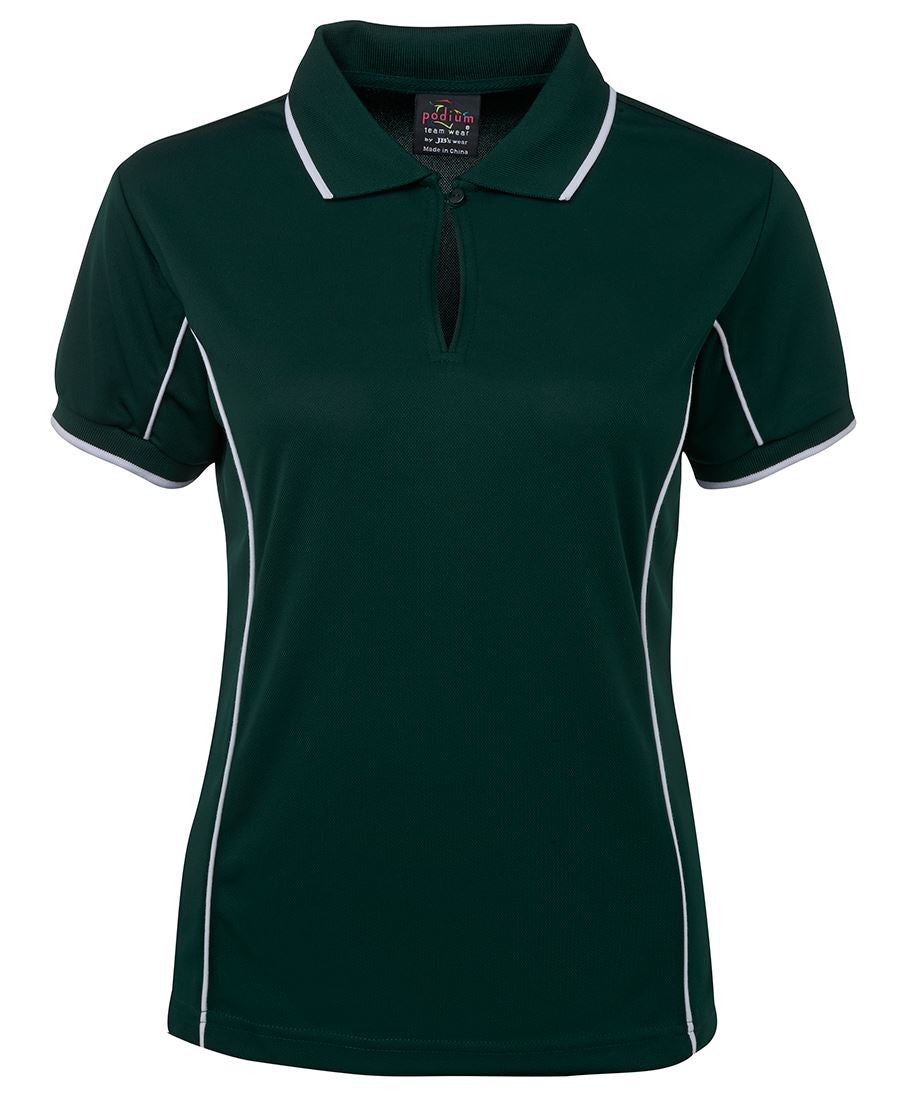 JB's Podium Ladies Piping Polo  (3rd  4 colour)-(7LPI)