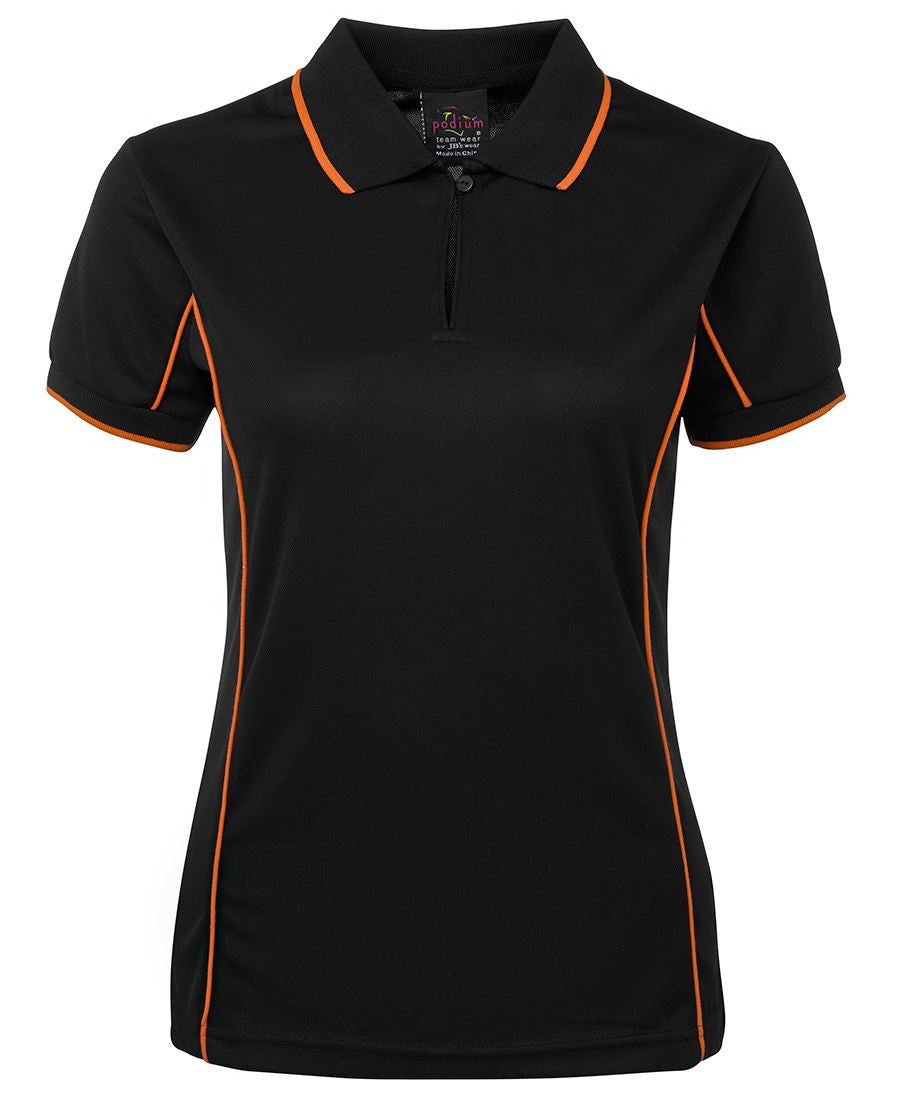 JB's Podium Ladies Piping Polo  (3rd  4 colour)-(7LPI)