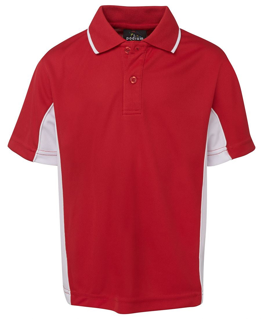 JB's Podium Kids Contrast Polo (7PP3)