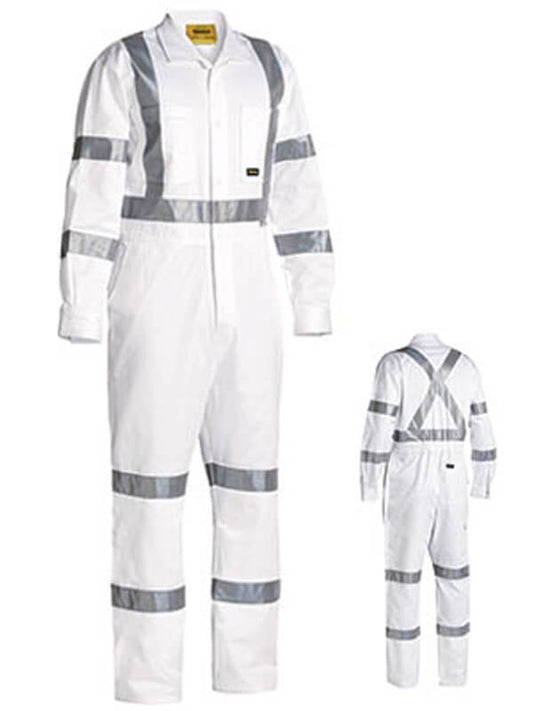 Bisley Taped Night Cotton Drill Coverall (BC6806T)