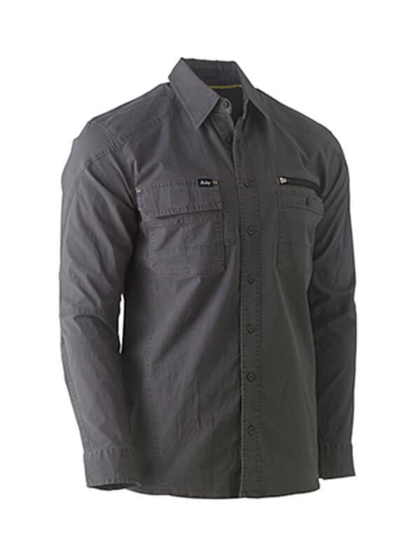 Bisley Flex & Moveâ„¢ Utility Work Shirt - Long Sleeve(BS6144)