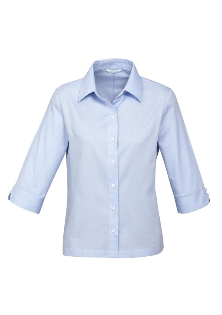 Biz Collection Ladies Luxe 3/4 Sleeve Shirt (S10221)