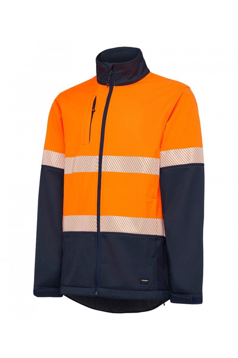 King Gee Hi Vis Softshell Jacket (K05002)