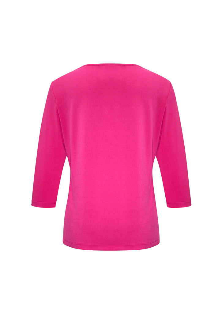 Biz Collection Ladies Lana 3/4 Sleeve Top-(K819LT)