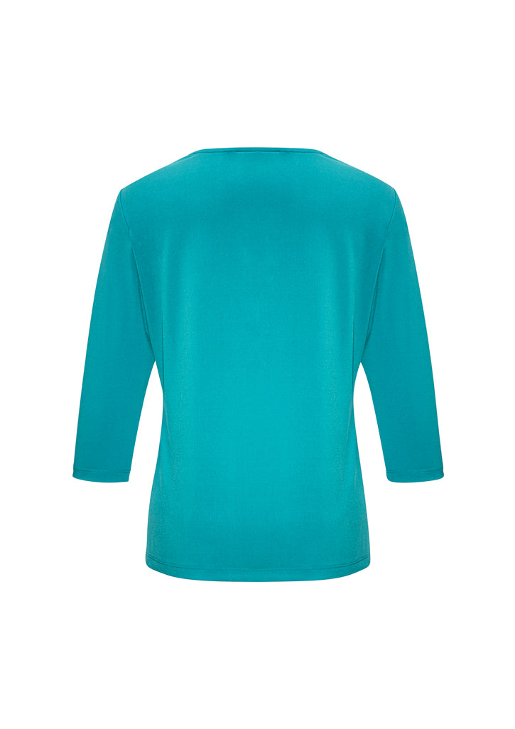 Biz Collection Womens Lana 3/4 Sleeve Top-(K819LT)