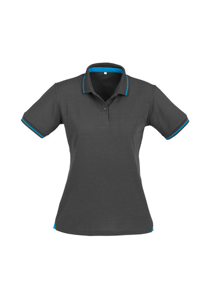 Biz Collection Womens Jet Short Sleeve Polo (P226LS)