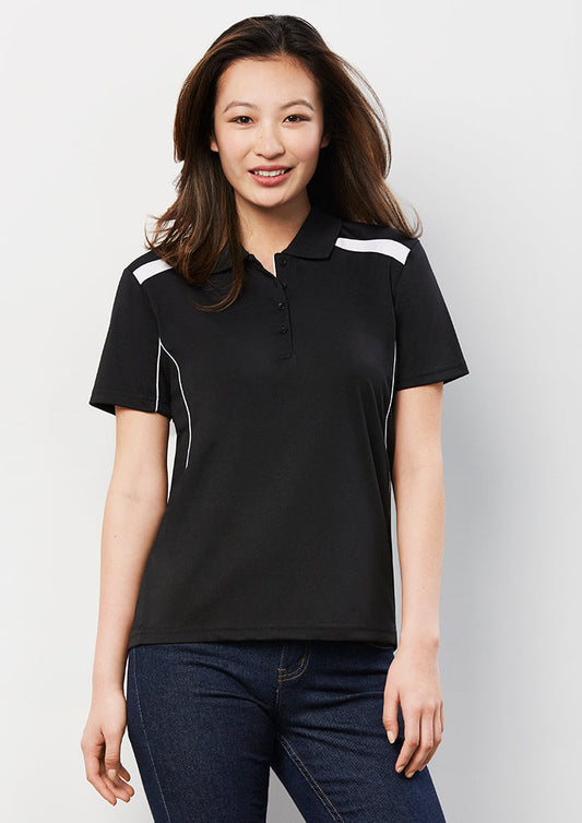 Biz Collection Womens United S/S Polo (P244LS)