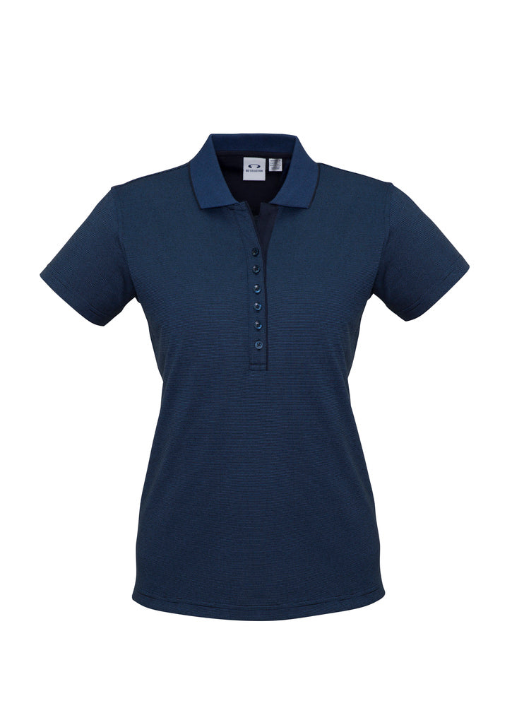 Biz Collection Womens Shadow S/S Polo (P501LS)