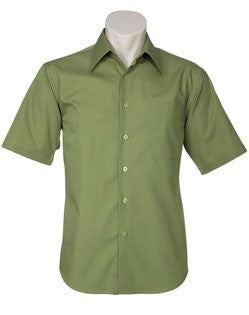 Biz Collection Mens Metro Short Sleeve Shirt (SH715)