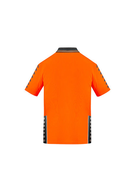 Syzmik Mens Hi Vis Komodo Short Sleeve Polo(ZH320)