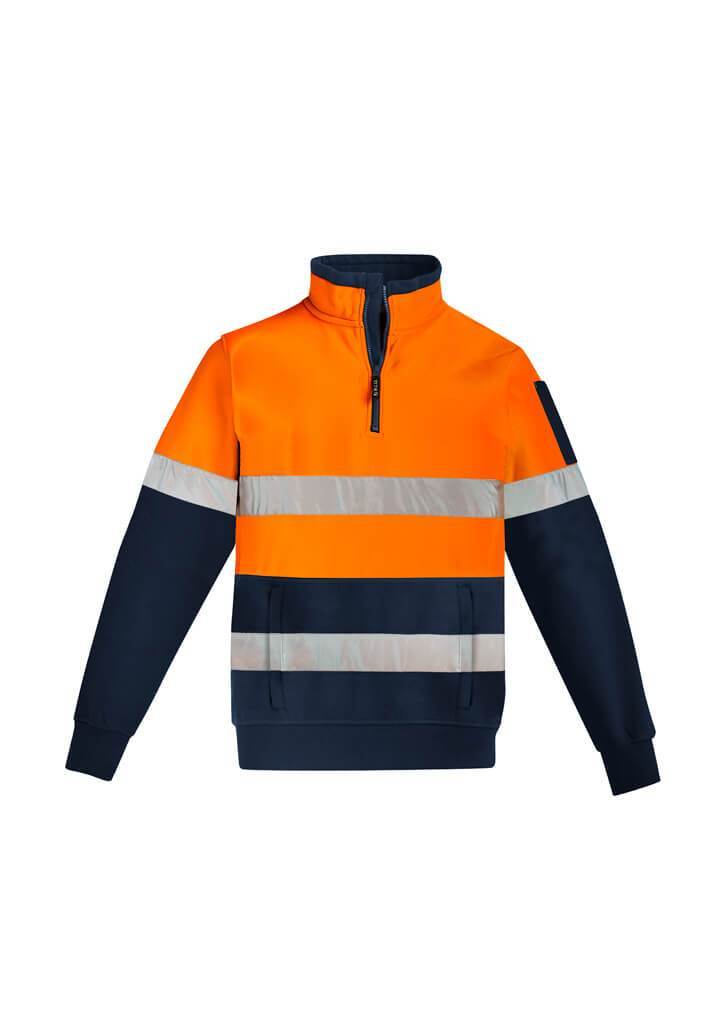 Syzmik Unisex Hi Vis 1/4 Zip Pullover - Hoop Taped (ZT567)