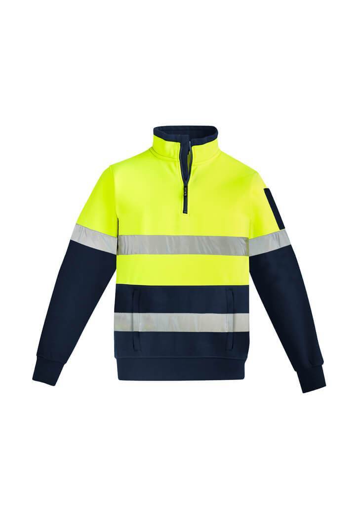 Syzmik Unisex Hi Vis 1/4 Zip Pullover - Hoop Taped (ZT567)