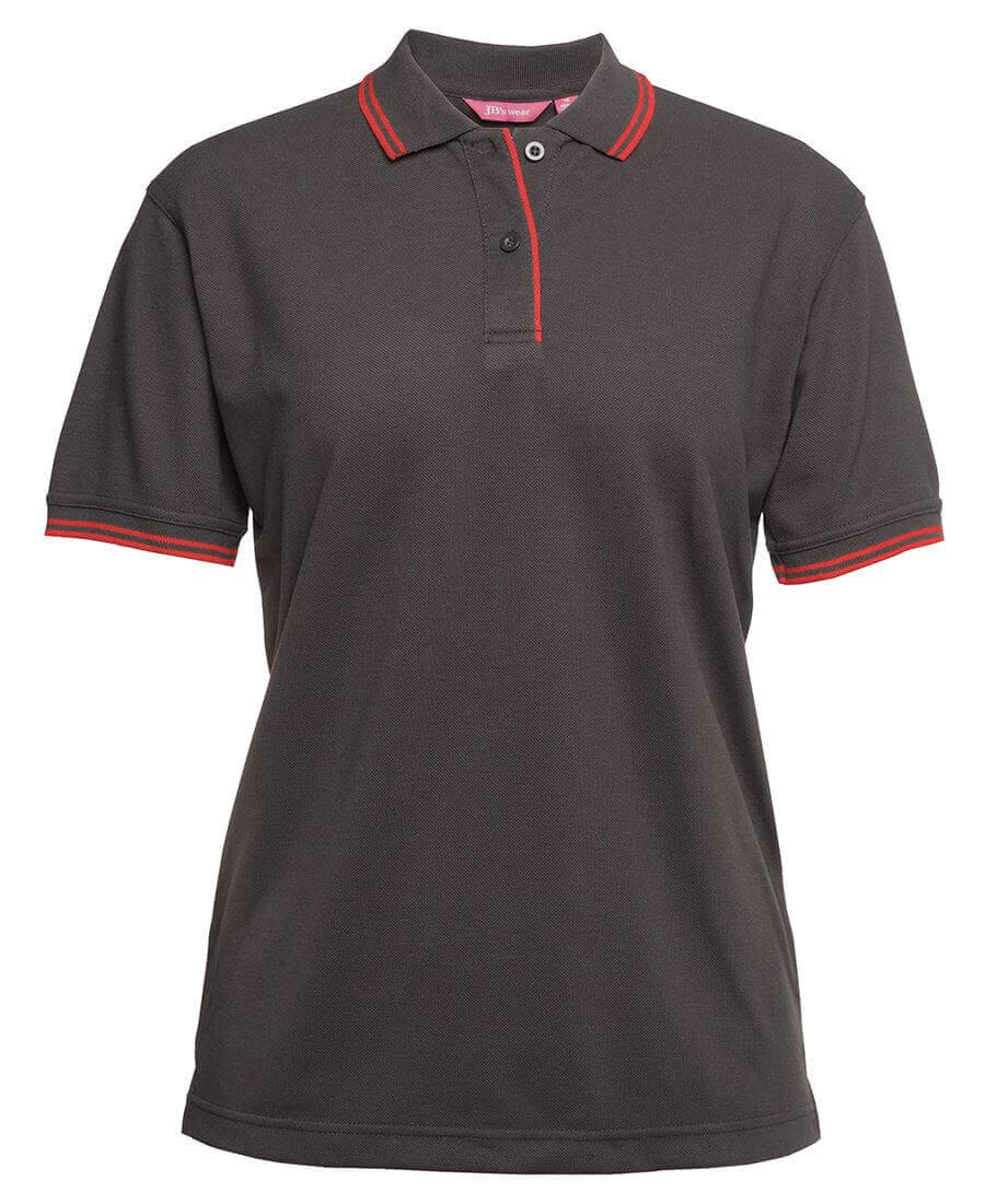 Jb's Ladies Contrast Polo 3rd ( 1 Color ) (2LCP)