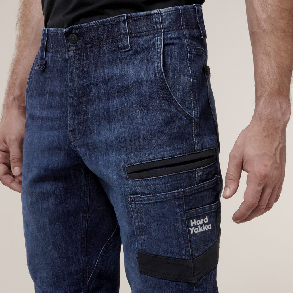 Hard Yakka Raptor Cuff Denim Jean (Y03552)