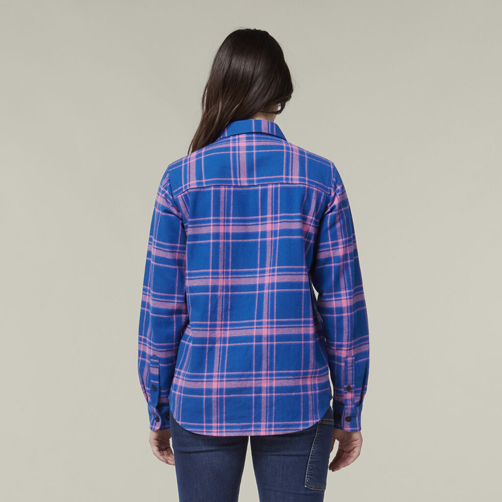 Hard Yakka Women's Check Flannie (Y08744)