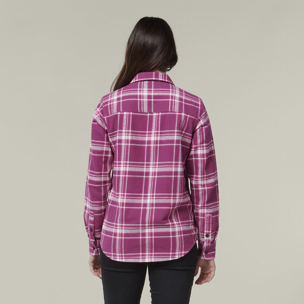 Hard Yakka Women's Check Flannie (Y08744)